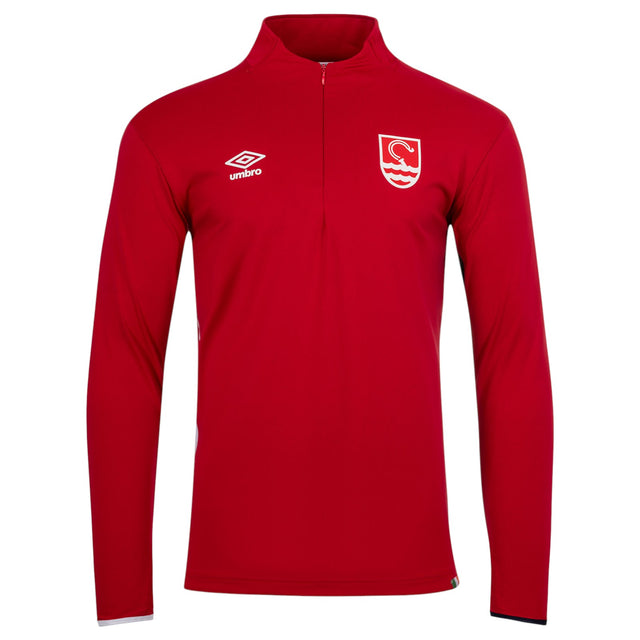 Umbro St Patricks Football 2026 Kids Half-Zip Mid-Layer