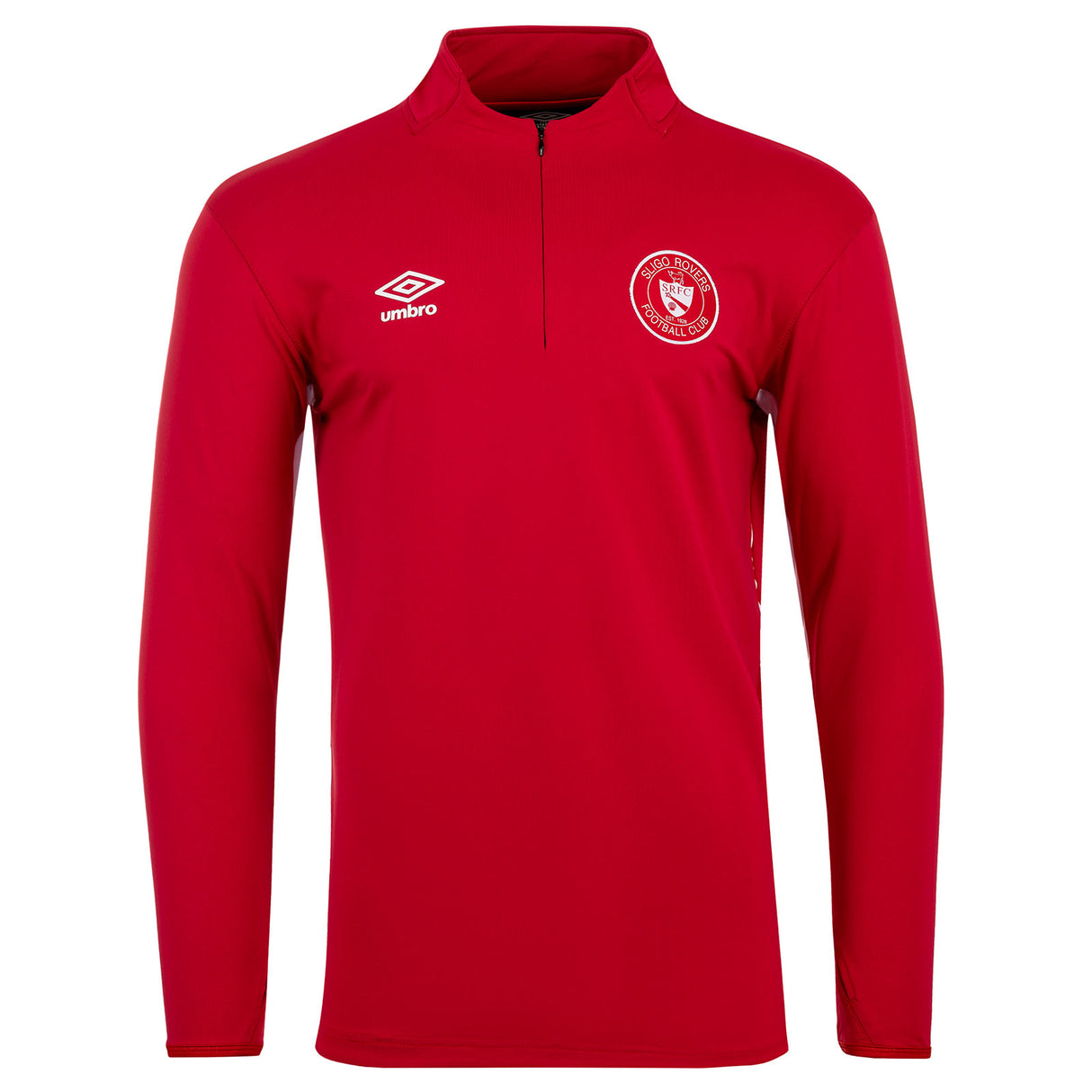 Umbro Sligo Rovers Football 2026 Kids Half-Zip Mid-Layer Top