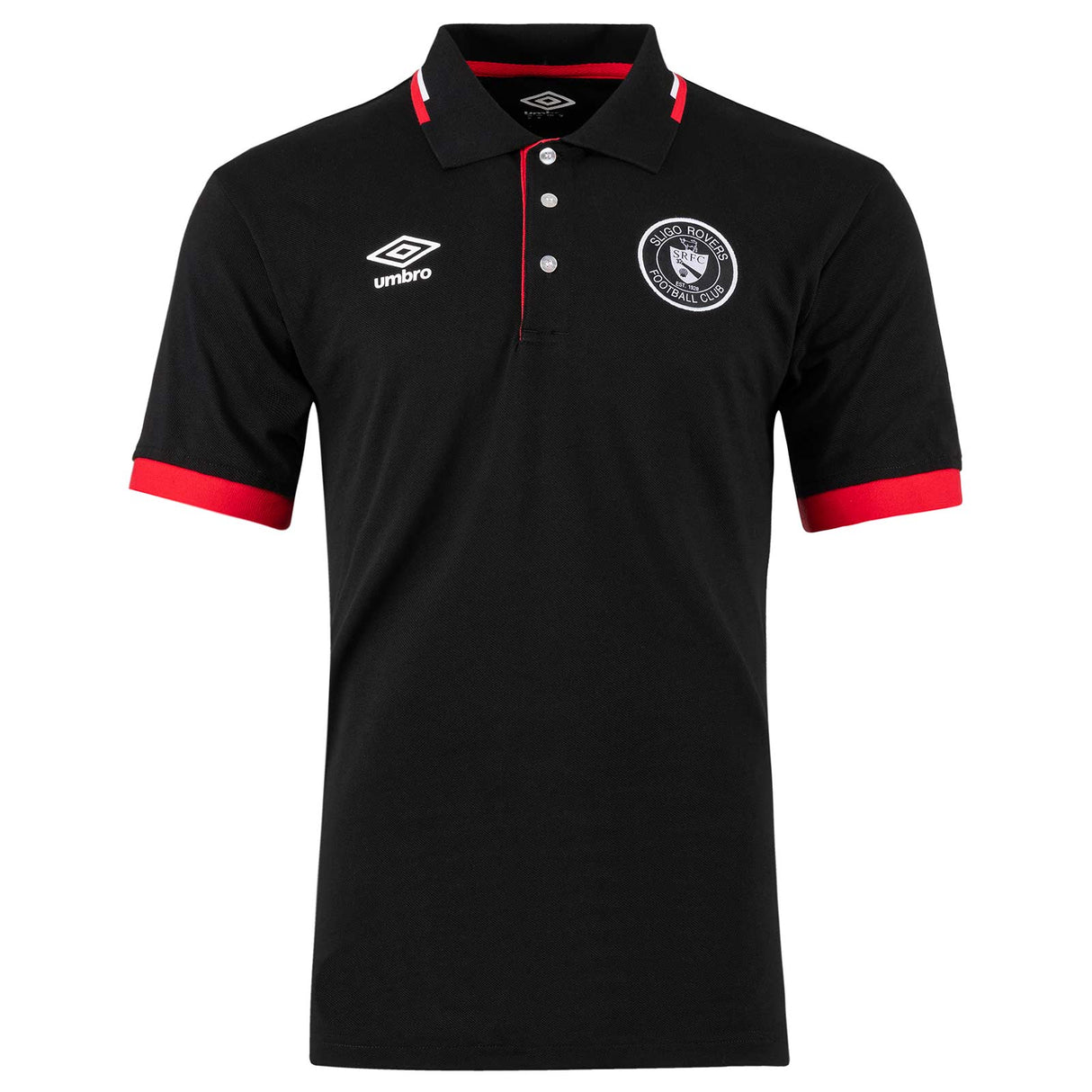 Umbro Sligo Rovers Football 2026 Mens SS Polo Shirt