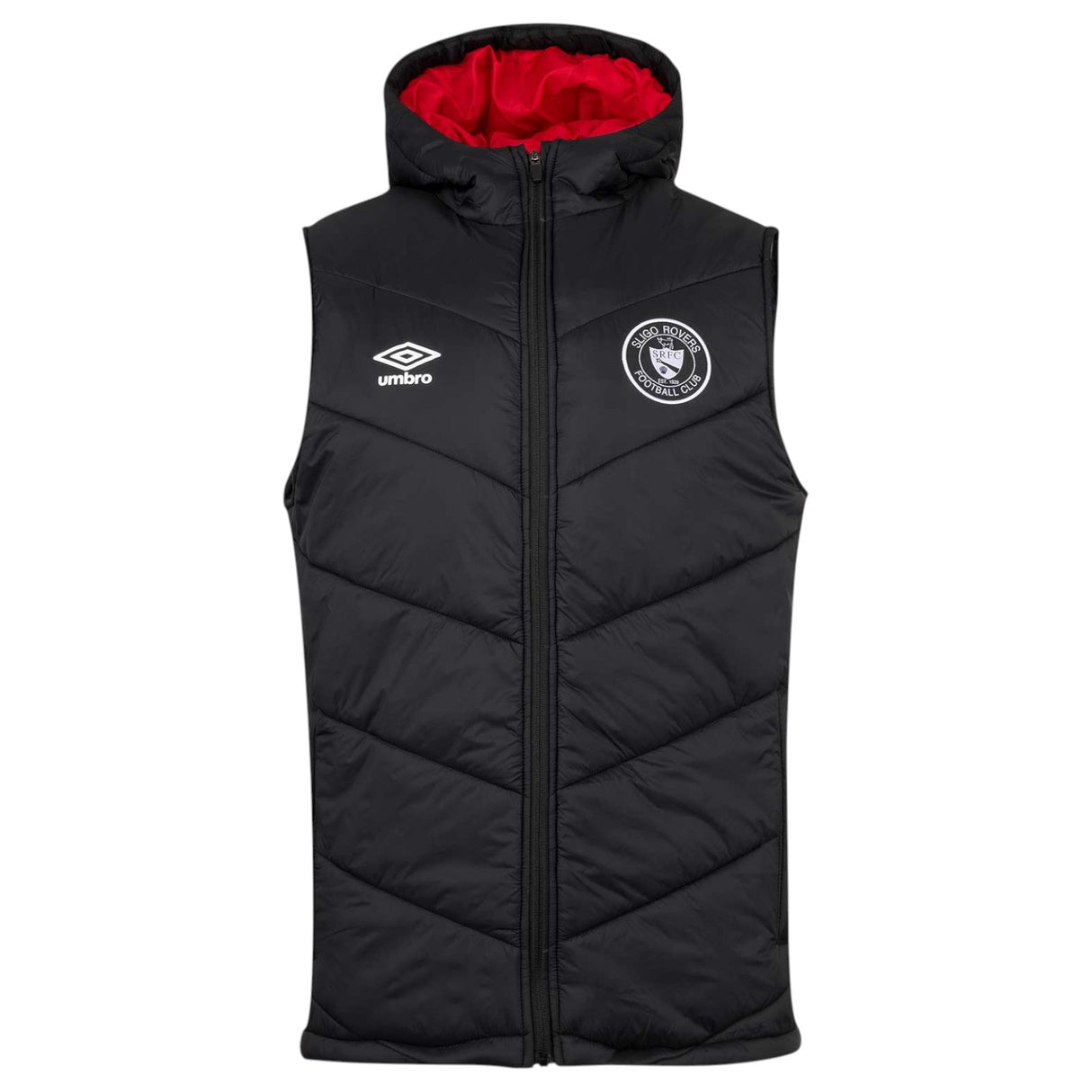 Umbro Sligo Rovers Football 2026 Mens Full-Zip Gilet