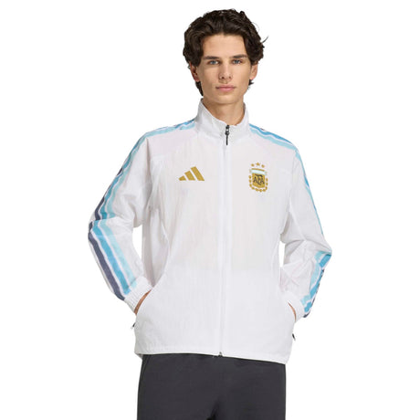adidas Argentina Home Anthem Mens Full-Zip Football Jacket