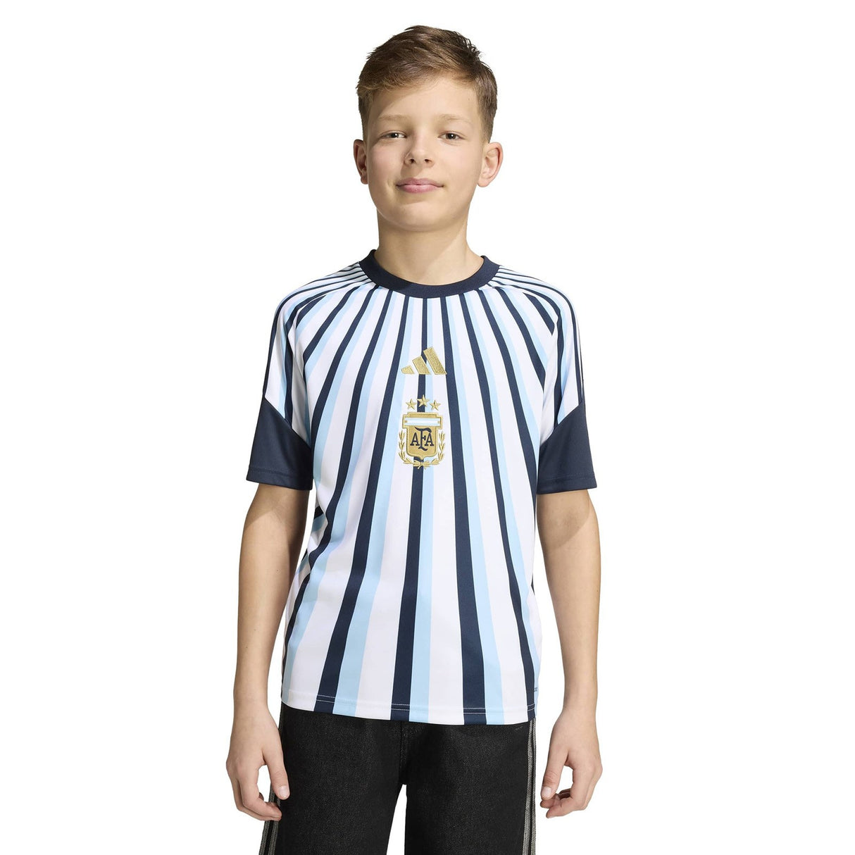 adidas Argentina Football WC 2026 Kids Home Pre-Match Jersey