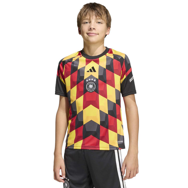 adidas Germany Football WC 2026 Kids Home Pre-Match Jersey