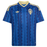 adidas OG Sweden Football World Cup 2026 Kids Away Jersey