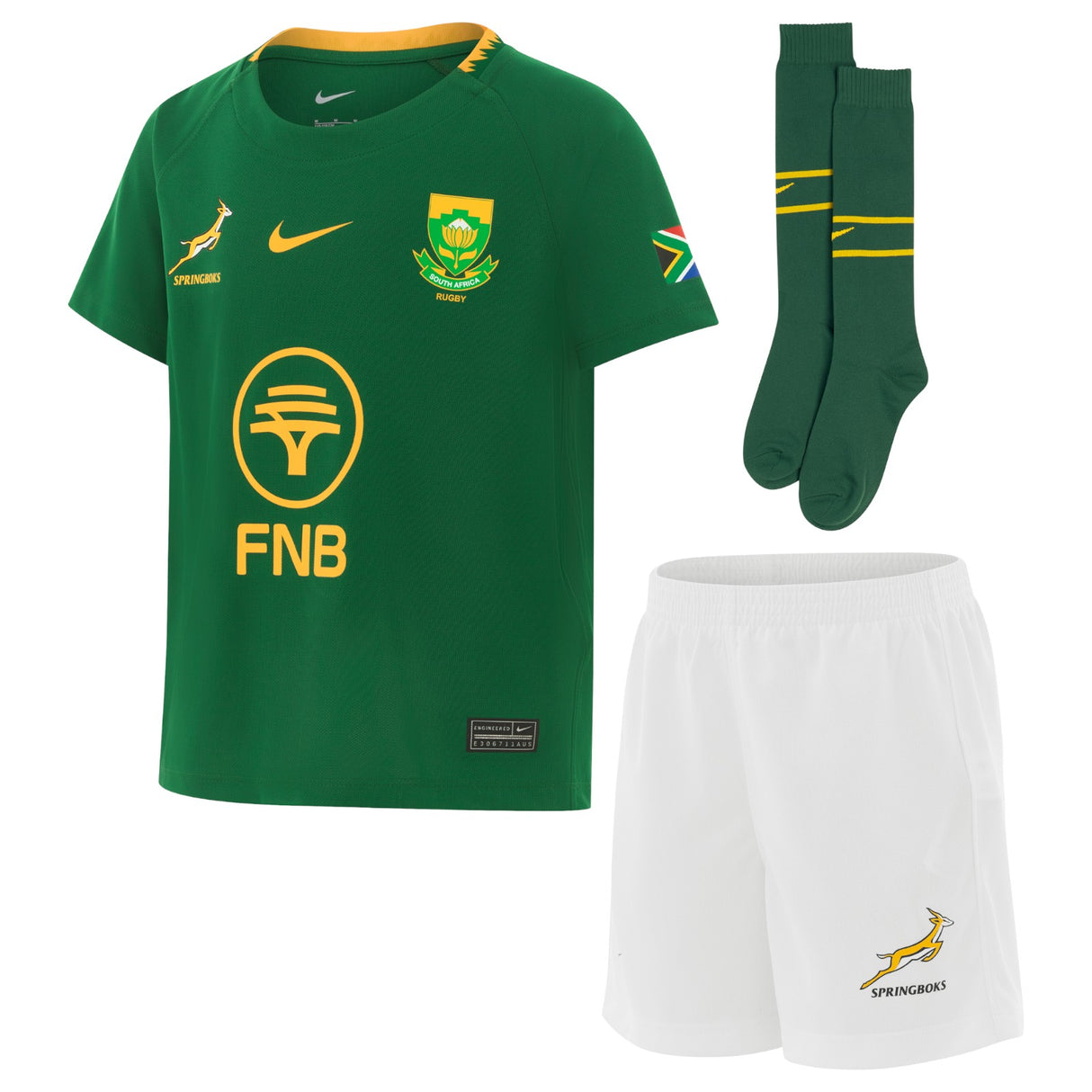 NIKE SPRINGBOKS KIDS KIT HOME Green