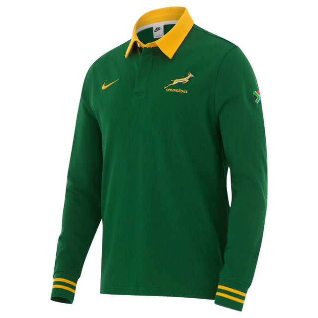 Nike Springboks Rugby Mens Long-Sleeve Home Jersey