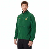 Nike Springboks Rugby Mens Polar Half-Zip Fleece Jacket