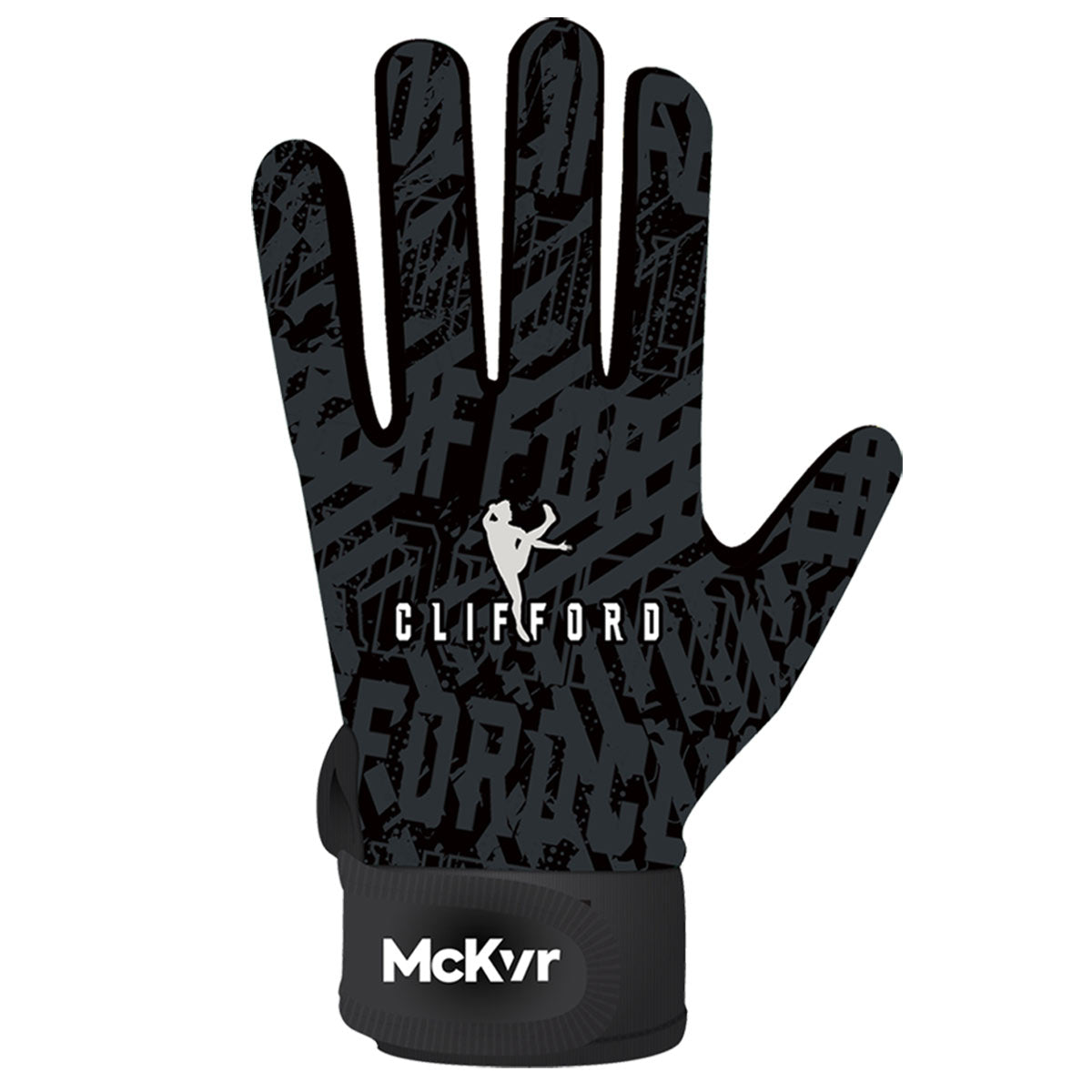 McKeever Clifford Kids Gaelic Gloves Blk
