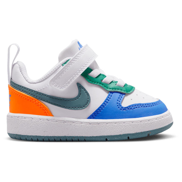 NIKE Court Borough Inf Boys WhiteGrnWht