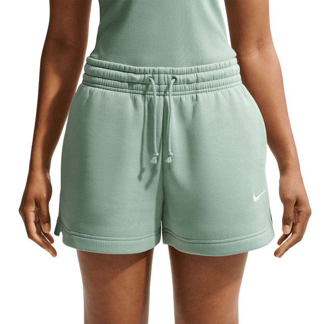 NIKE NSW PHNX FLC STD 4IN SHRT WMS Green