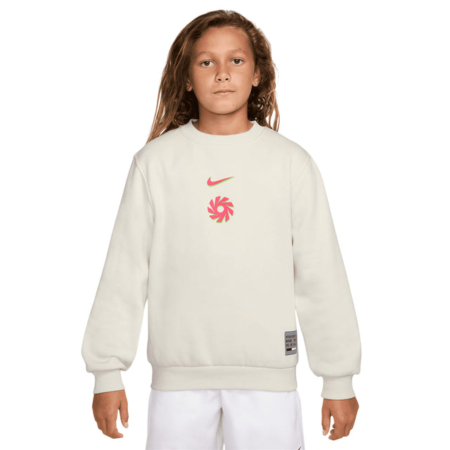 Nike Erling Haaland Club Fleece Kids Soccer Crew
