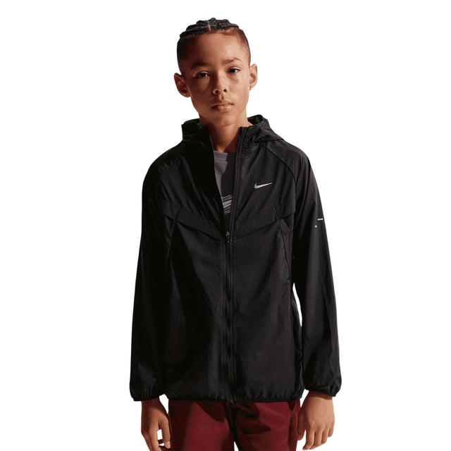 Nike Boys REPEL STRIDE JACKET Black
