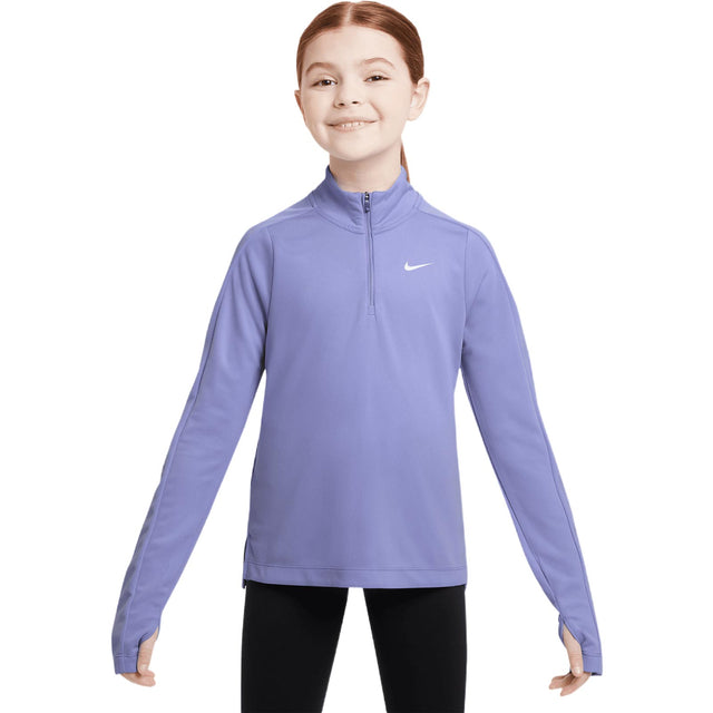 NIKE GIRLS NK DF LS HZ Purple
