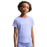 NIKE GIRLS DF ONE STD SS TOP HBR Purple