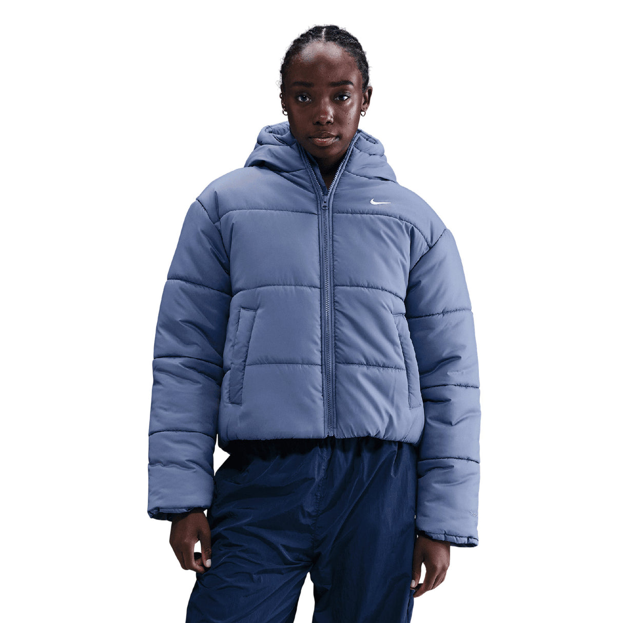 Nike Sportswear Classic Puffer Womens Therma-FIT Loose Hooded Jacket