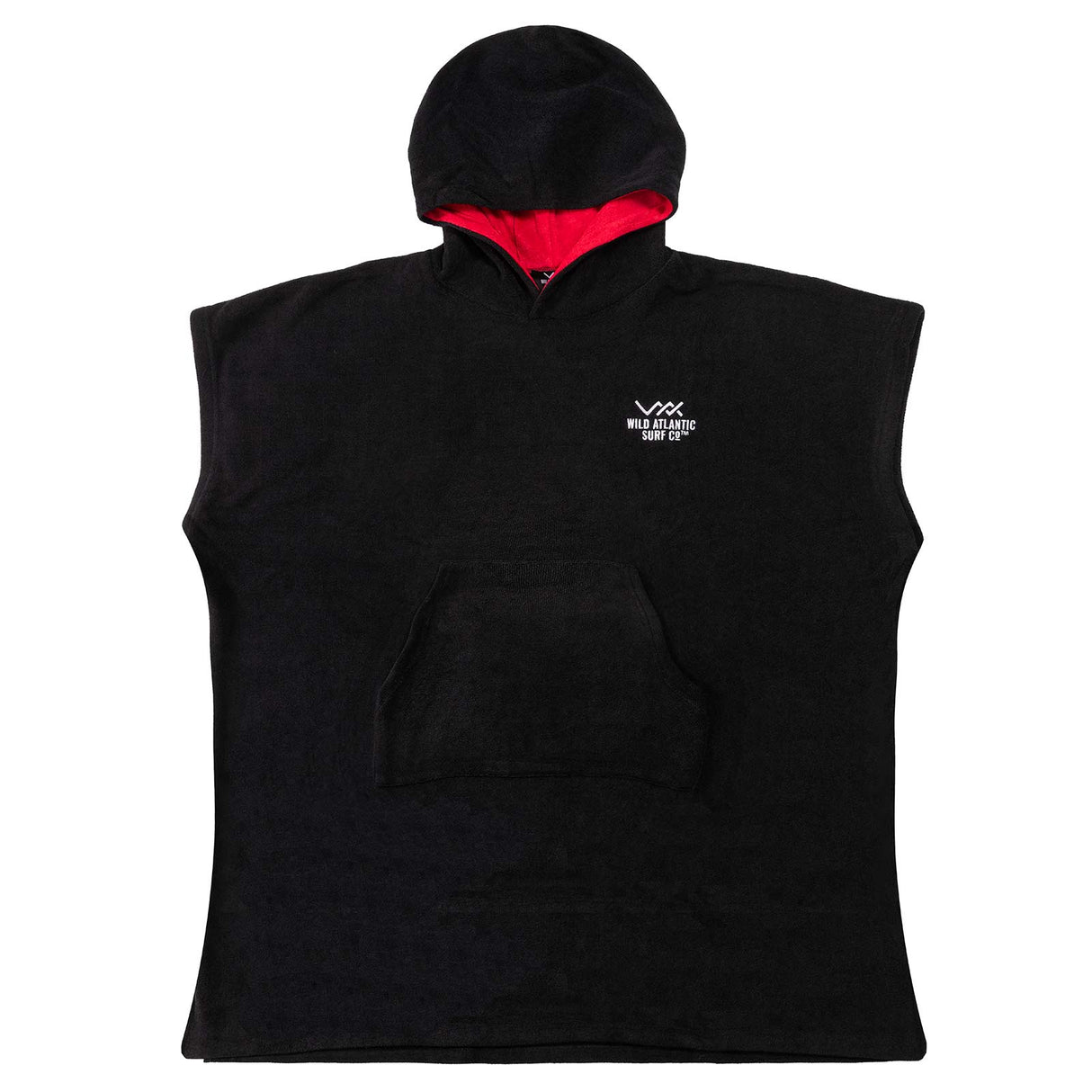 Wild Atlantic Poncho Poly Microfibre Blk