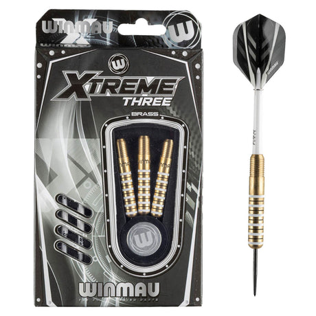 Winmau Xtreme 3 22g Steel Tip Brass Darts
