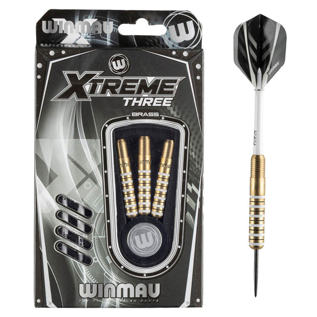 Winmau Xtreme 3 22g Steel Tip Brass Darts