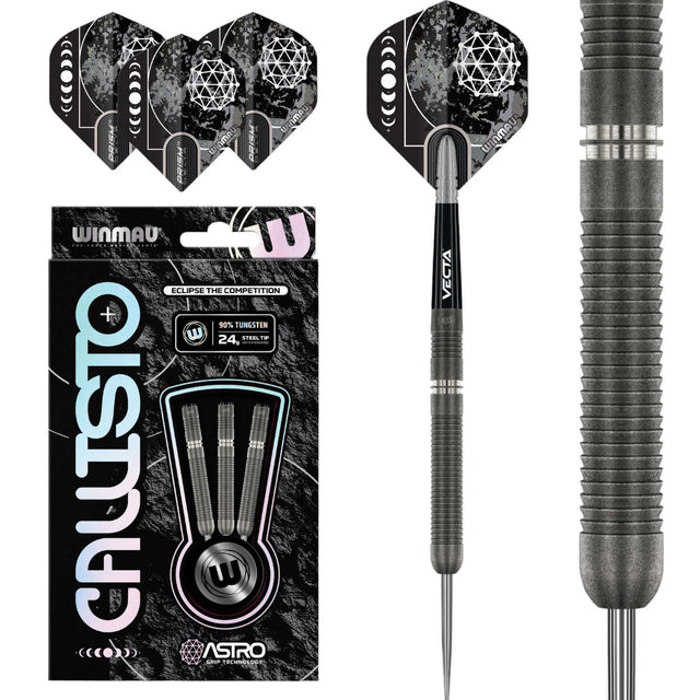 Winmau Callisto 24g 90% Tungsten Steel-Tip Darts