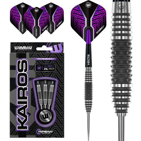 Winmau Kairos 23g 90% Tungsten Steel-Tip Darts