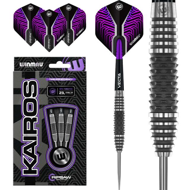 Winmau Kairos 23g 90% Tungsten Steel-Tip Darts