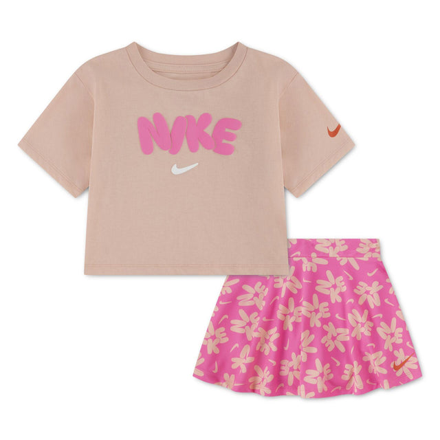 Nike Girls Jnr Bold Play Scooter Set Pnk