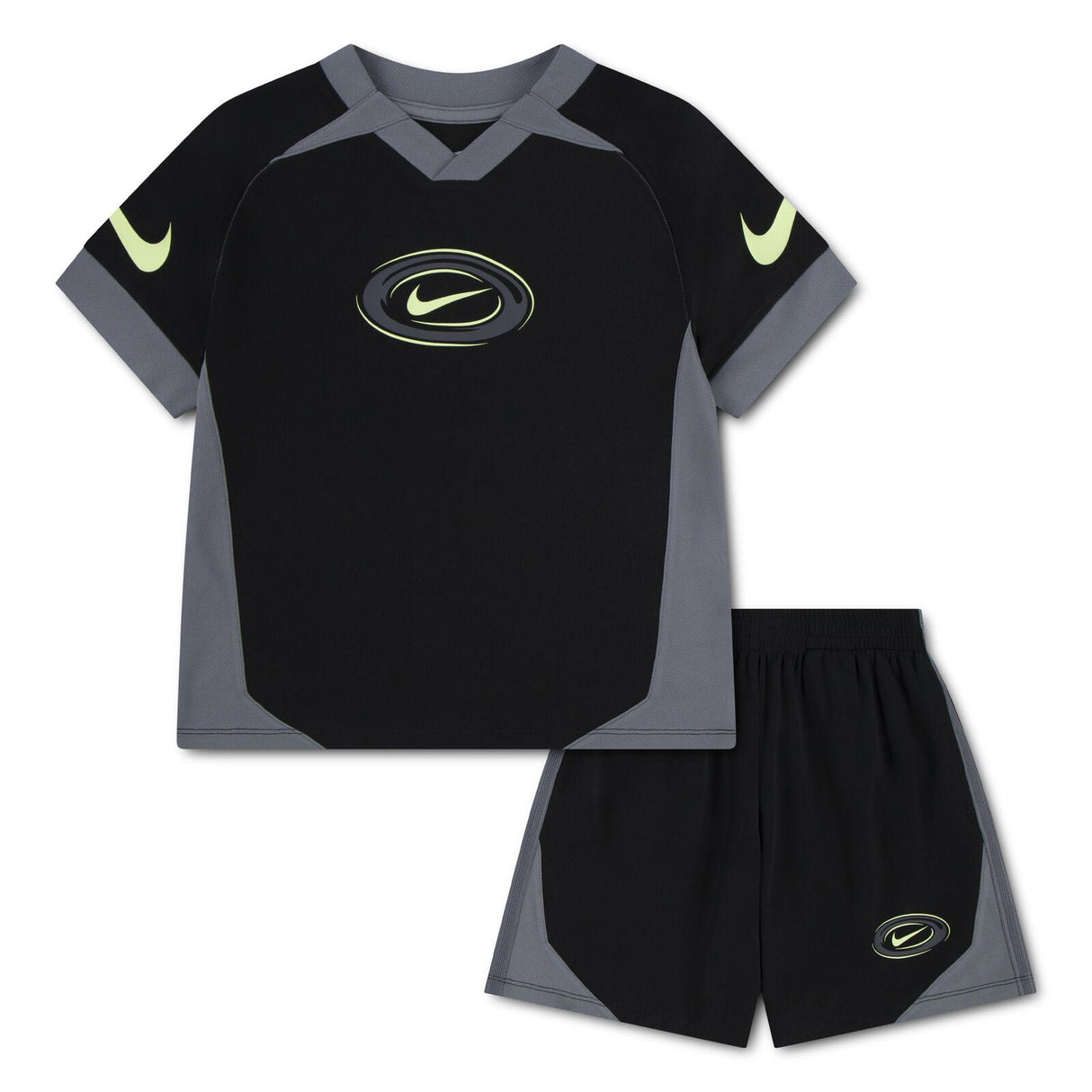 Nike B Jnr DF Swoosh Love Short Set Blk