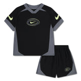 Nike B Jnr DF Swoosh Love Short Set Blk
