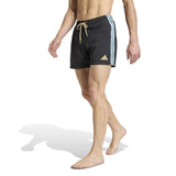 adidas 3-Stripes Quick-Drying 5-Inch Mens Swim Shorts