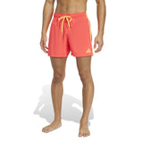 adidas 3-Stripes Quick-Drying Mens 5 Inch Swim Shorts