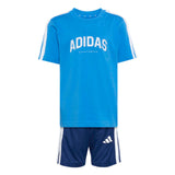 adidas Little Kids Boys Single Jersey Collegiate Set