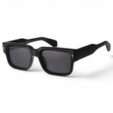 Euro Optics CP Frame Silver Deco Black Polarised Sunglasses