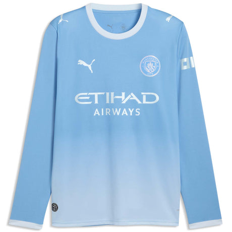 Puma Manchester City FC 2026/27 Adults Long-Sleeve Home Jersey