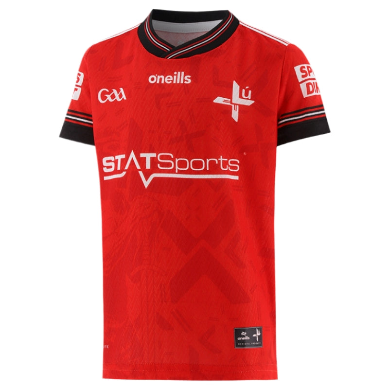 O'Neills Louth 26 Home Kids Jersey Red