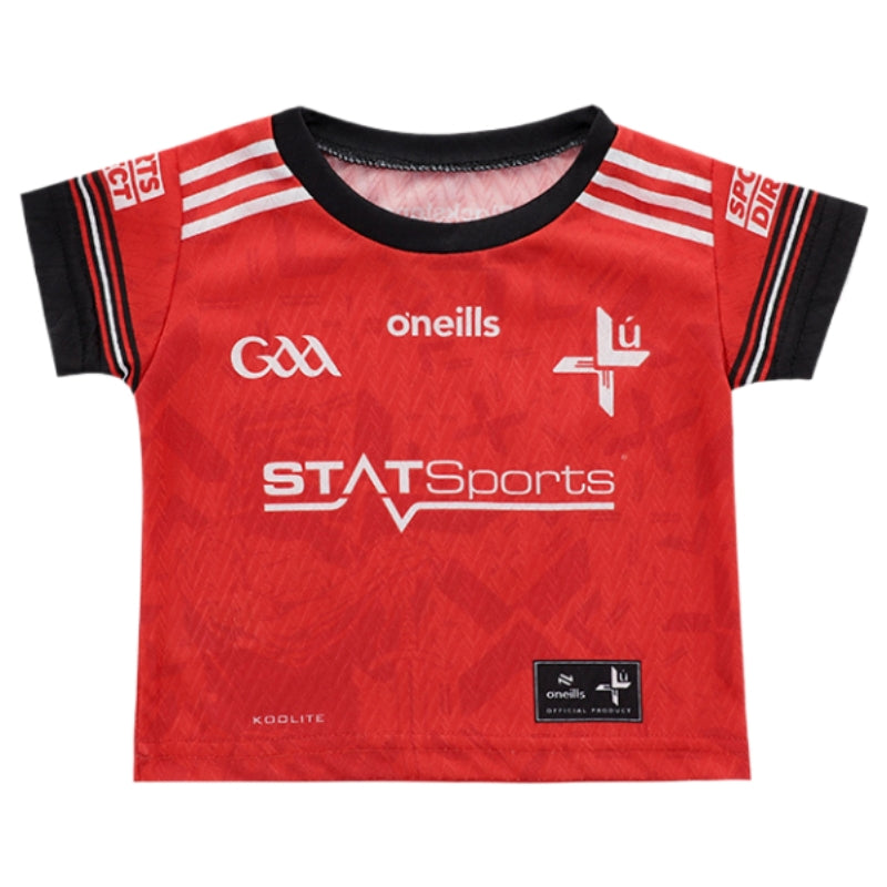 O'Neills Louth 26 Home Junior Jersey Red