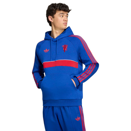 adidas Originals Manchester United Mens Fleece Hoodie