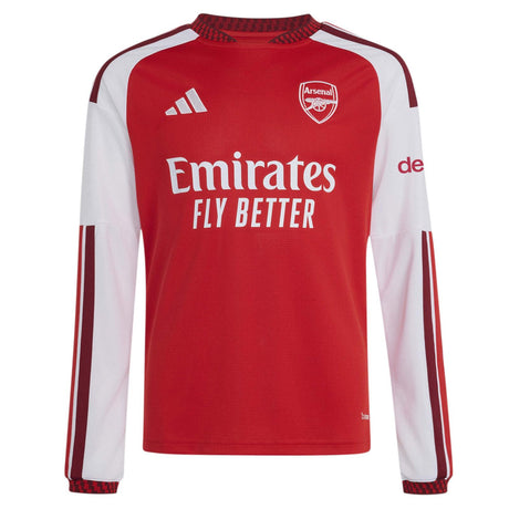 adidas Arsenal FC 2026/27 Kids Long-Sleeve Home Jersey