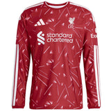 adidas Liverpool FC 26/27 Authentic Long-Sleeve Home Jersey