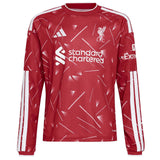 adidas Liverpool Football 2026/27 Kids Long Slve Home Jersey