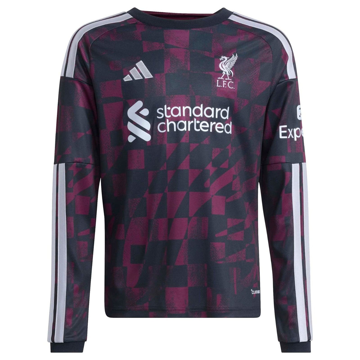 adidas Liverpool Football 2026/27 Kids Long-Sleeve Third Jersey