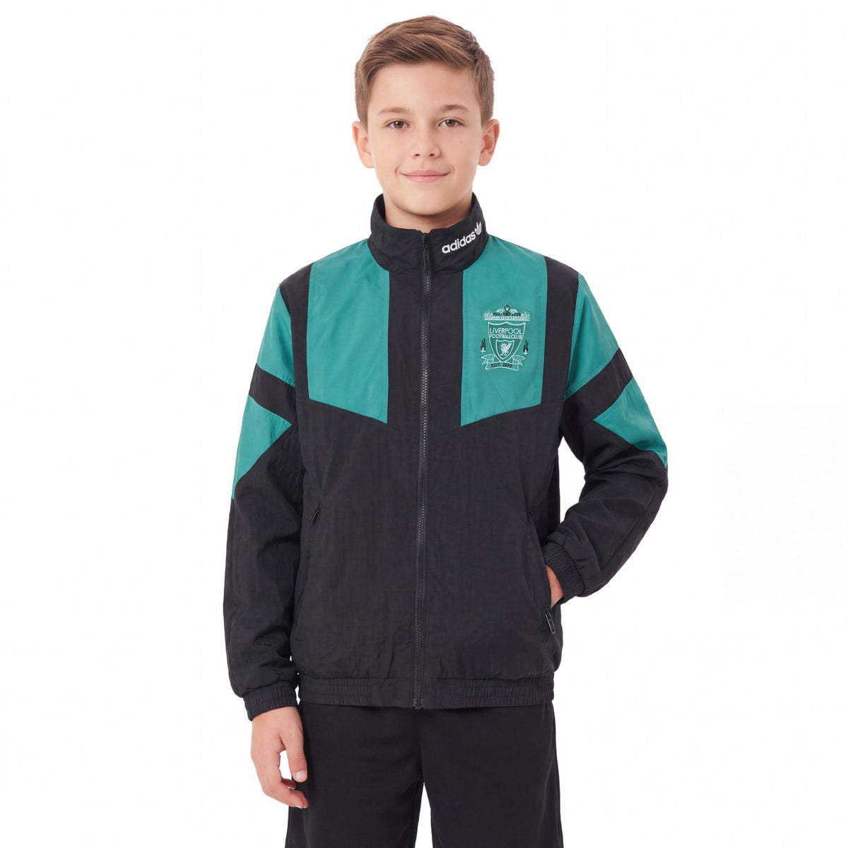 adidas Liverpool Football 2026/27 Kids Full-Zip Track Jacket