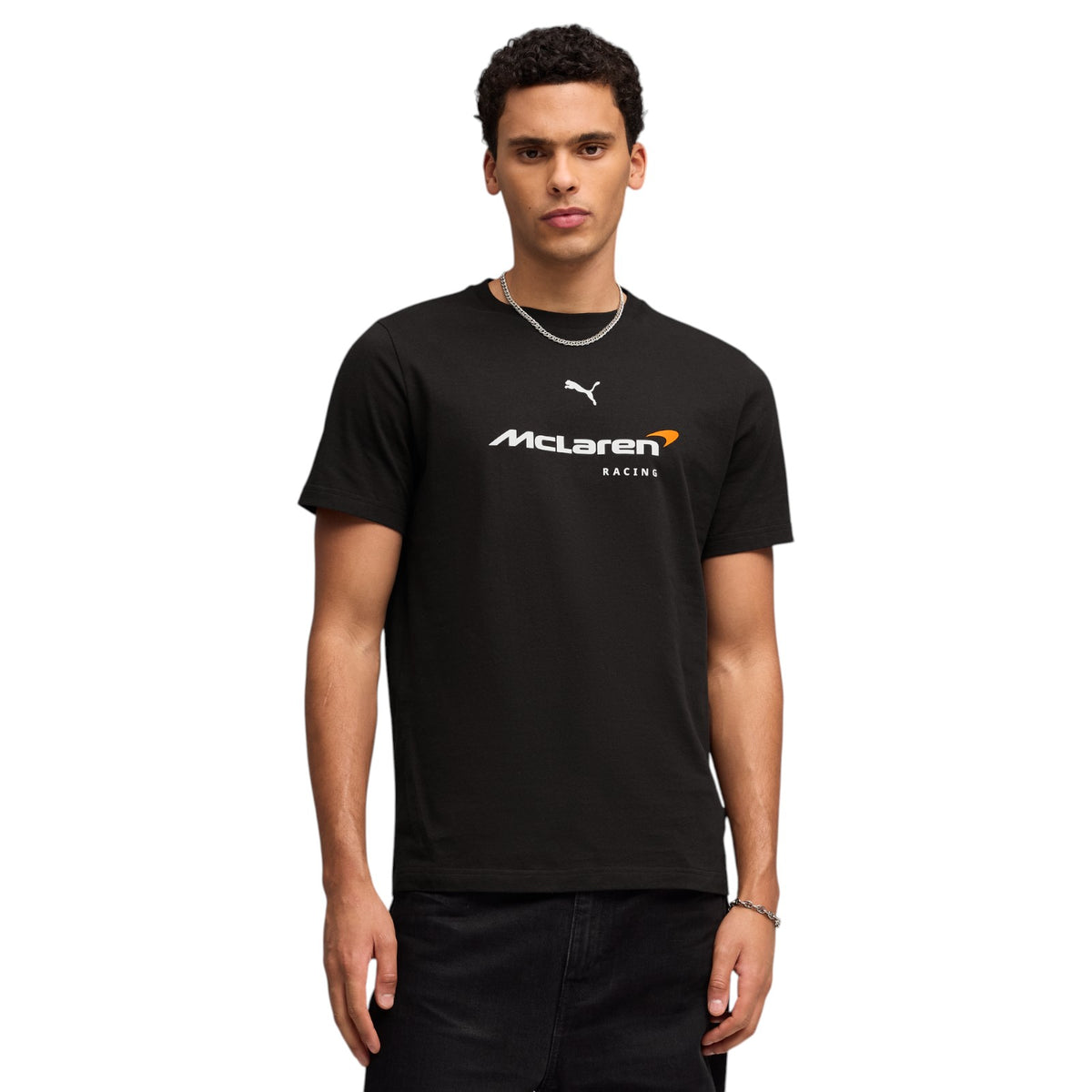 Puma McLaren Racing Big Logo Mens Short-Sleeve T-Shirt