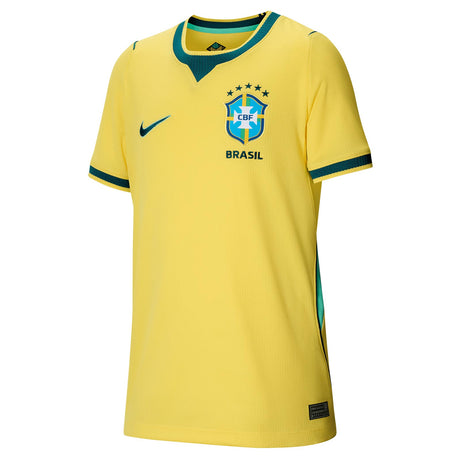 Nike Kids Brazil World Cup 2026 Stadium Home Dri-FIT Soccer Replica Jersey