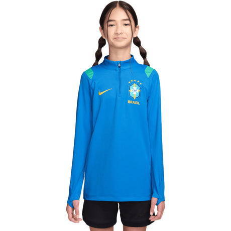 Nike Brazil WC26 Kid Strk Drill Top Blue