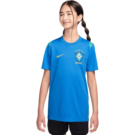 Nike Brazil WC26 Kid Strk Drill Tee Blue