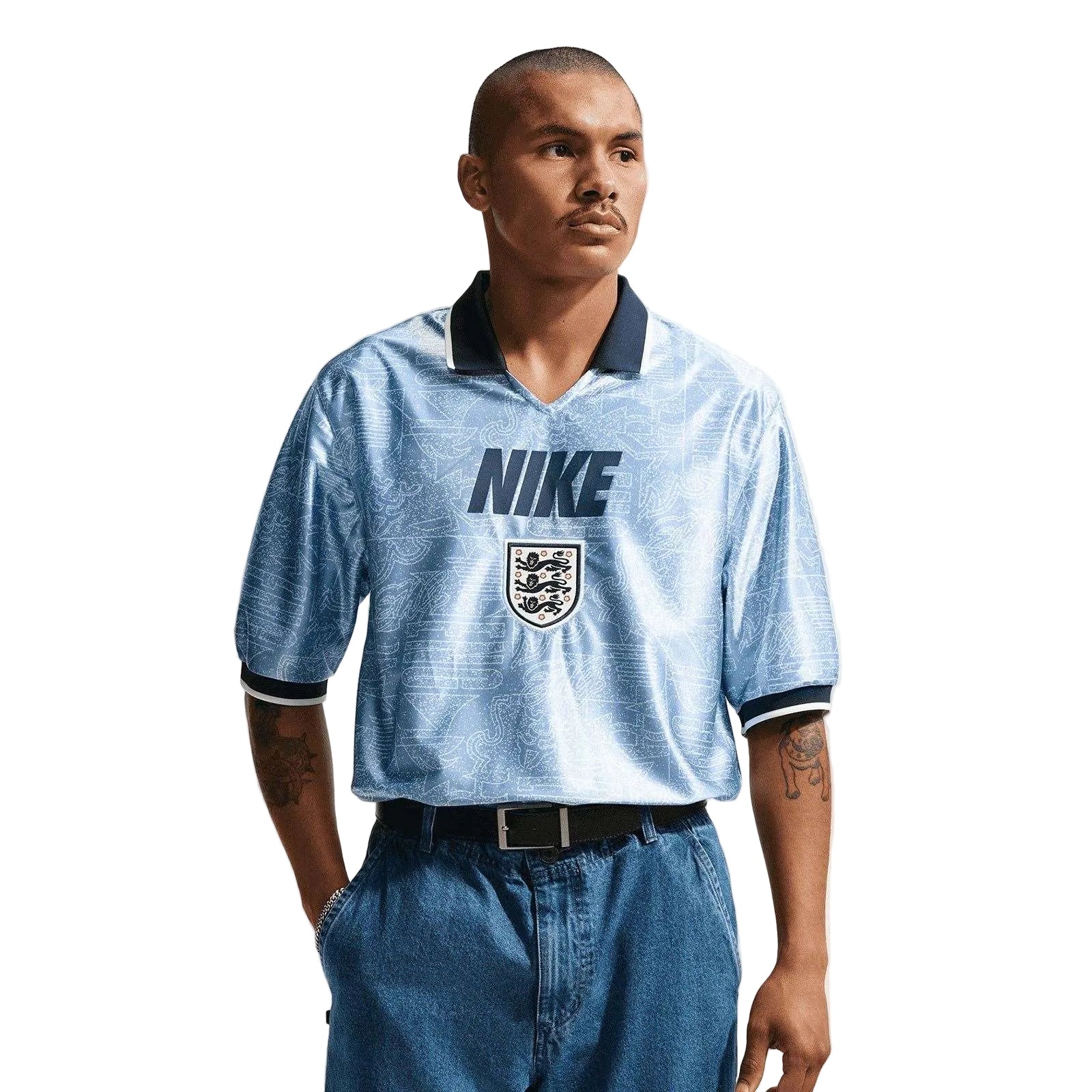 Nike England Energy World Cup 2026 Mens Dri-FIT Short-Sleeve Soccer To