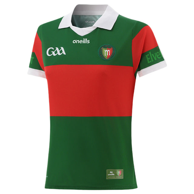 O'Neills Mayo Commem HM Wmn Fit Jsy Grn