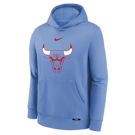 Nike Bulls Kids CE Logo Hoody Blue