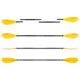 Wild Atlantic Surf Lightweight Kids Kayak Paddle - Yellow