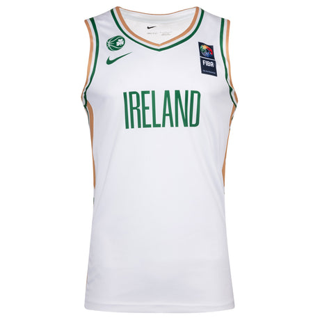 Nike Basketball Ireland 2026 Kids Sleeveless Away Jersey